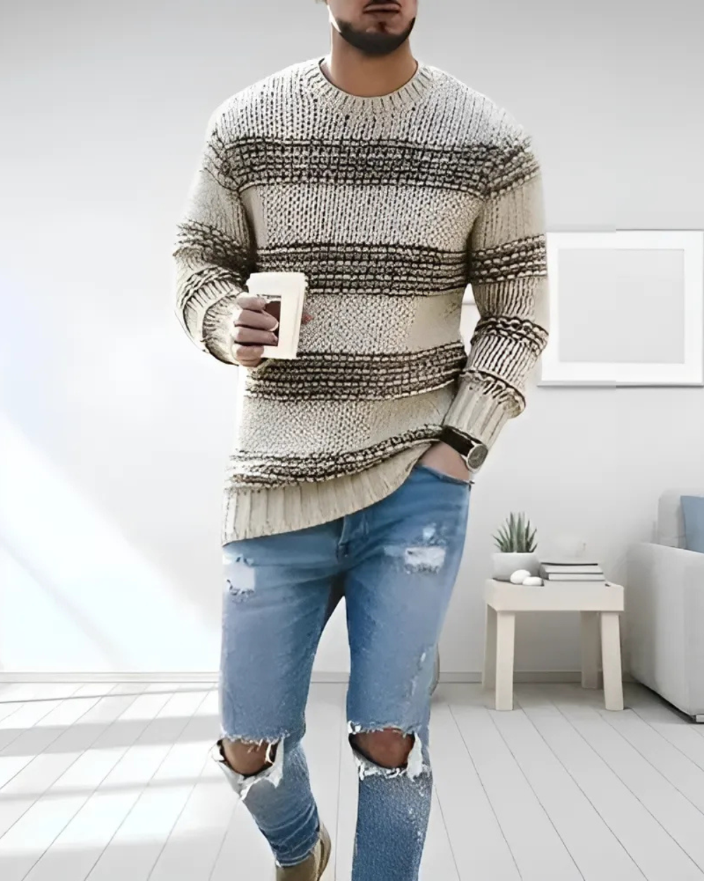 Beige / S