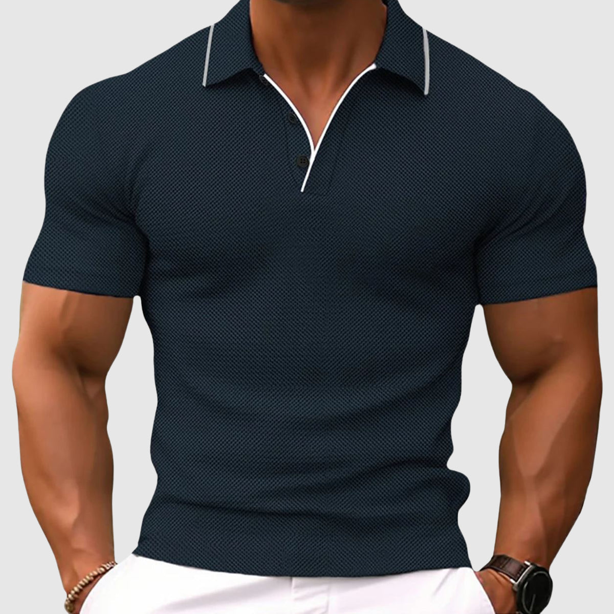Bleu foncé / 4XL