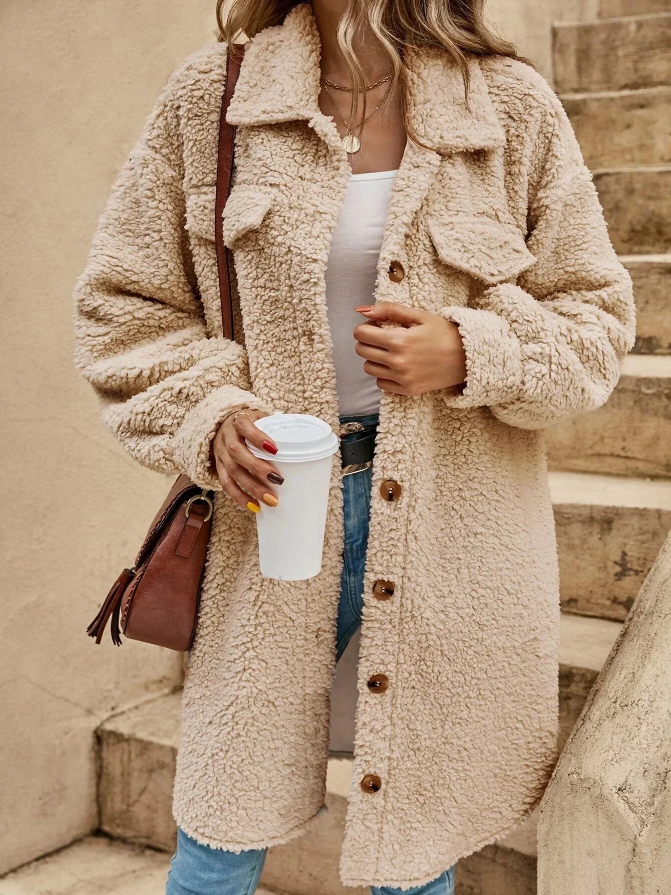 Beige / S