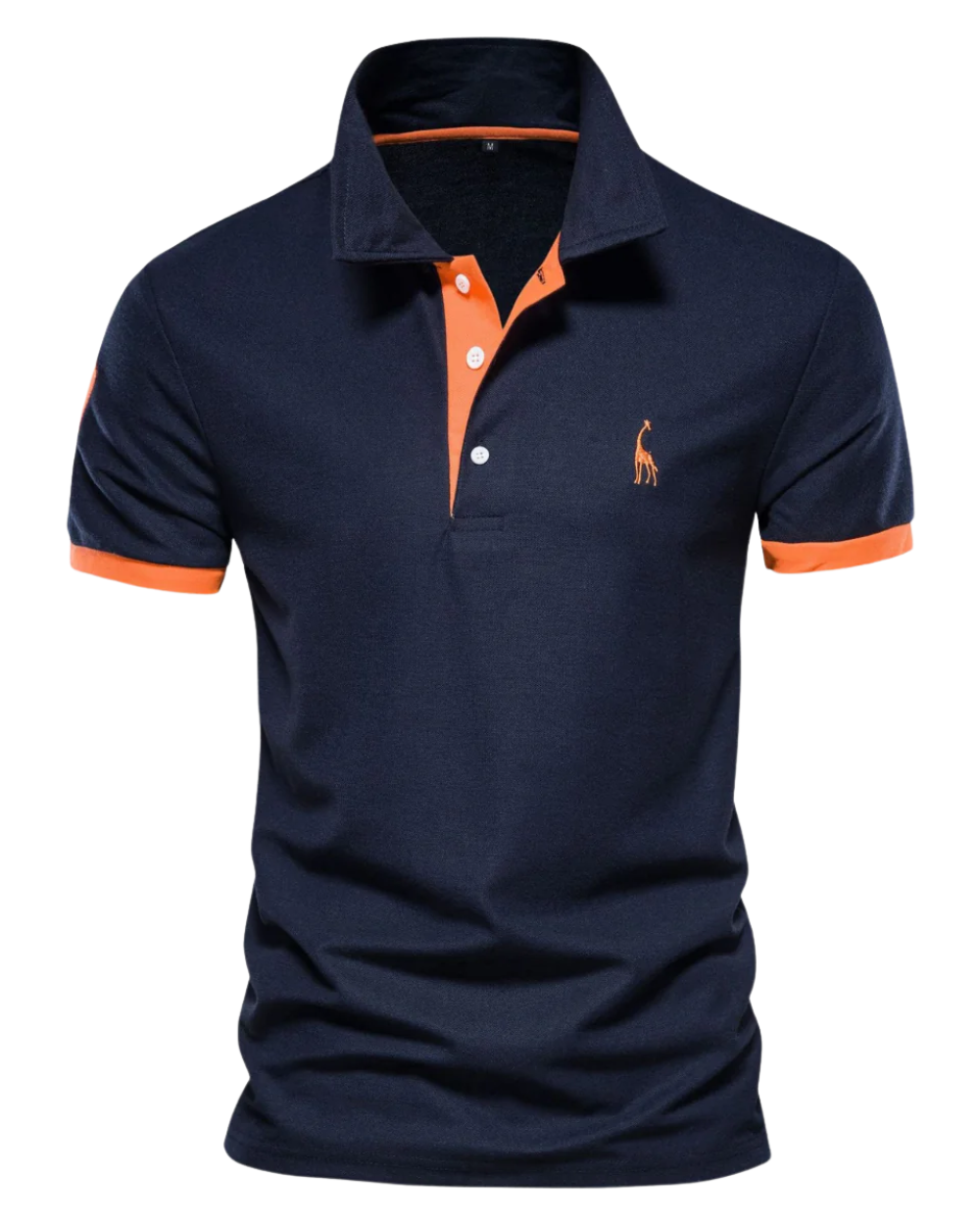 Orange - Bleu navy / S