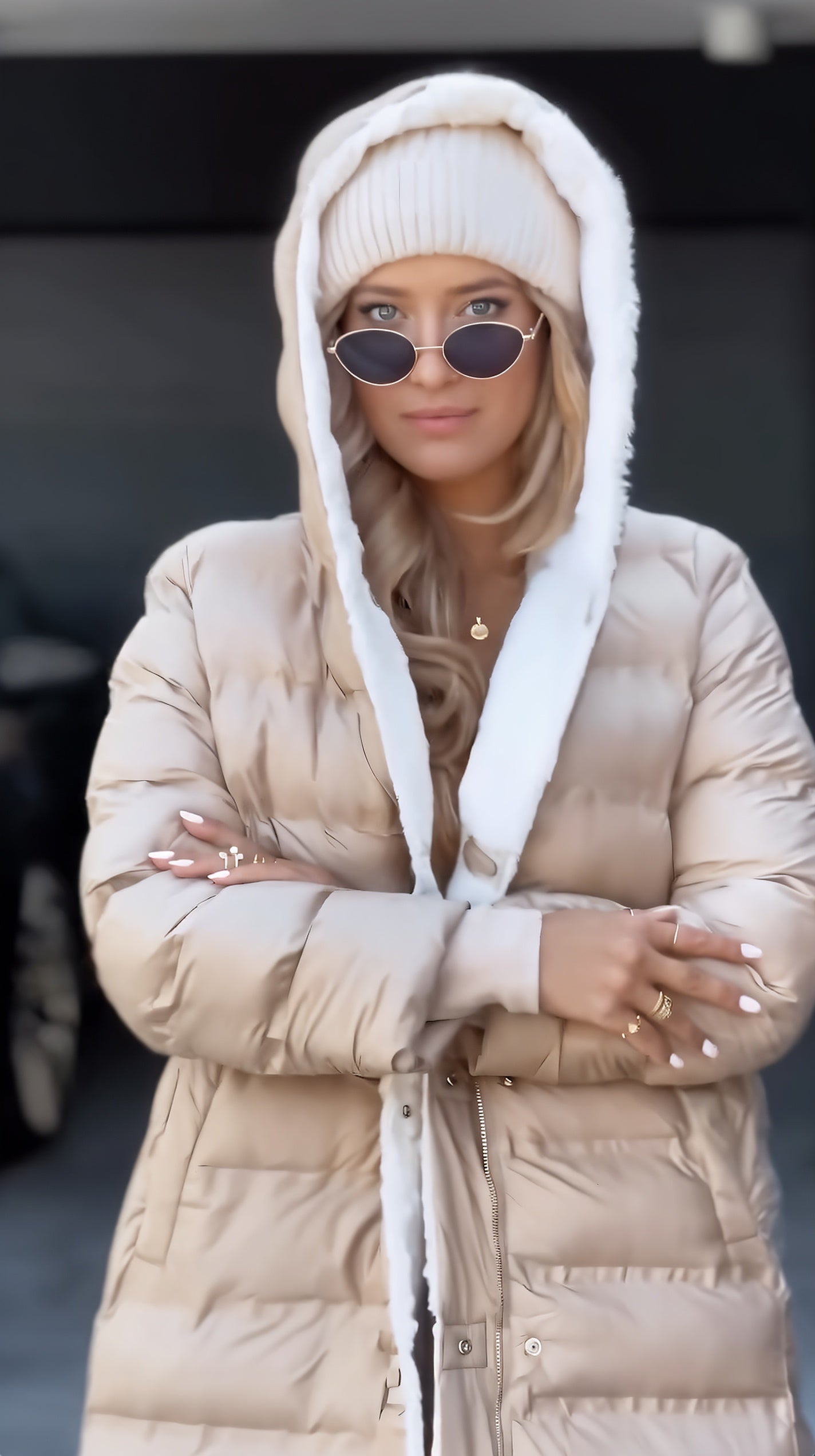 Beige / S